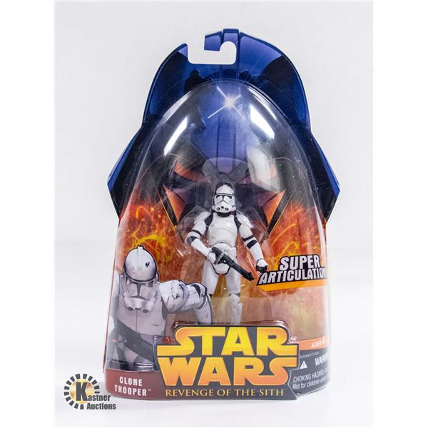 HASBRO STARWARS CLONE TROOPER SUPER ARTICULATING