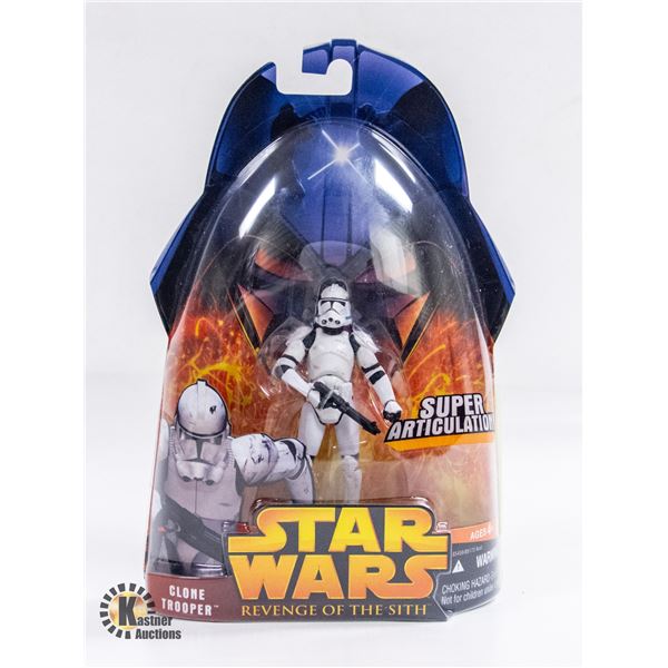 HASBRO STARWARS CLONE TROOPER SUPER ARTICULATING