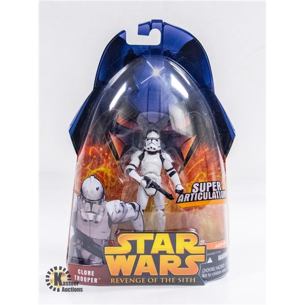 HASBRO STARWARS CLONE TROOPER SUPER ARTICULATING