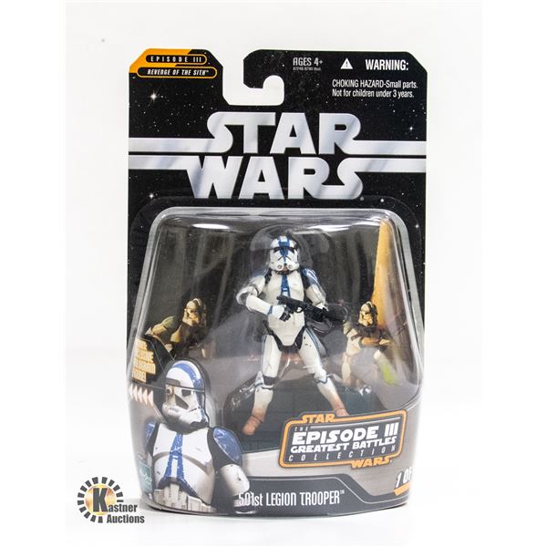 STARWARS NIB 501ST LEGION TROOPER FIGURINE -