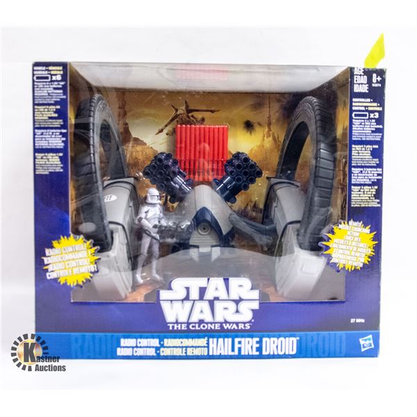 STARWARS THE CLONE WARS HAILFIRE DRIOD W/ REMOTE