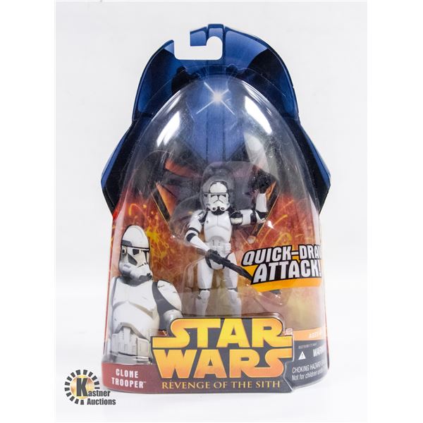 HASBRO STARWARS CLONE TROOPER QUICK DRAW ATTACK