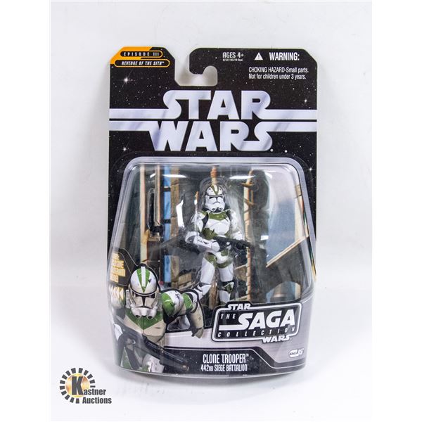 STARWARS NIB 442ND SEIGE BATTALION CLONE TROOPER