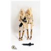 Image 1 : 2PK STARWARS EP 1; BATTLE DROID 3.75" FIGURINE W/