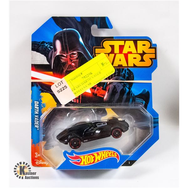 STARWARS DARTH VADER HOTWHEELS CAR