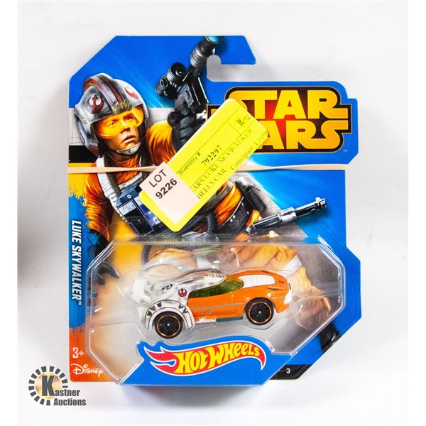 STARWARS LUKE SKYWALKER HOTWHEELS CAR
