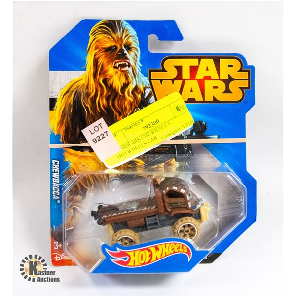 STARWARS CHEWBACCA HOTWHEELS CAR