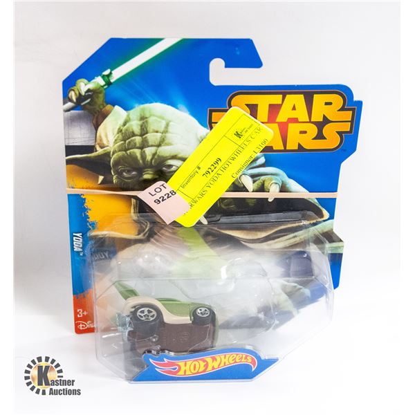 STARWARS YODA HOTWHEELS CAR
