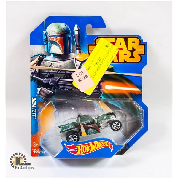 STARWARS BOBA FETT HOTWHEELS CAR
