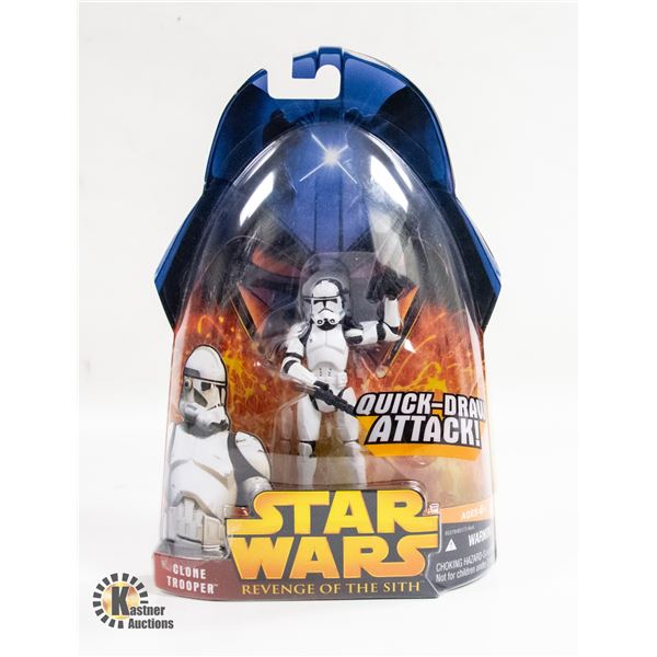 HASBRO STARWARS CLONE TROOPER QUICK DRAW ATTACK