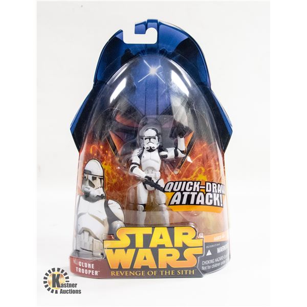 HASBRO STARWARS CLONE TROOPER QUICK DRAW ATTACK