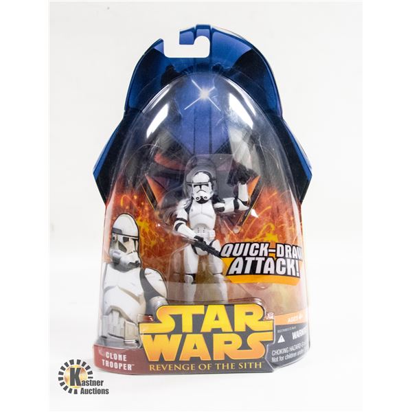 HASBRO STARWARS CLONE TROOPER QUICK DRAW ATTACK