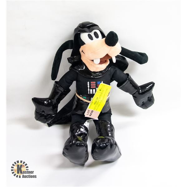 NEW DISNEY GOOFY AS DARTH VADER PLUSHIE TOY