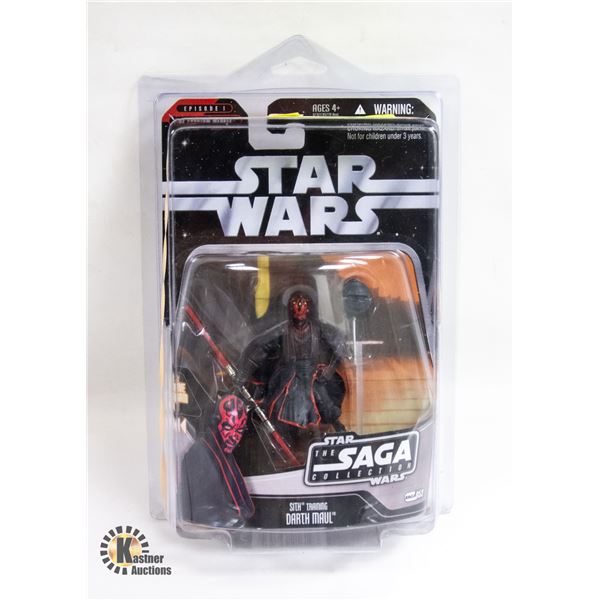 STARWARS NIB SAGA COLLECTION; #53 DARTH MAUL (SITH