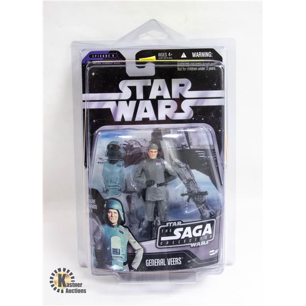STARWARS NIB SAGA COLLECTION;  #07 GENERAL VEERS