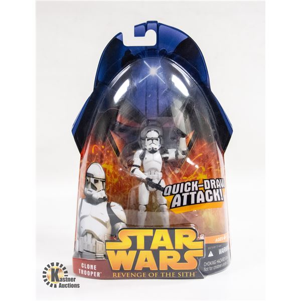 HASBRO STARWARS CLONE TROOPER QUICK DRAW ATTACK