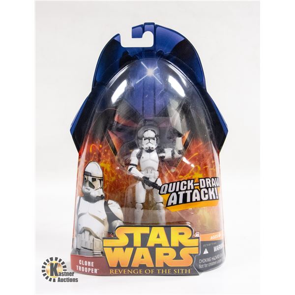 HASBRO STARWARS CLONE TROOPER QUICK DRAW ATTACK