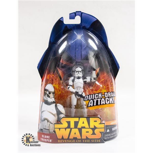 HASBRO STARWARS CLONE TROOPER QUICK DRAW ATTACK