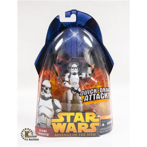 HASBRO STARWARS CLONE TROOPER QUICK DRAW ATTACK