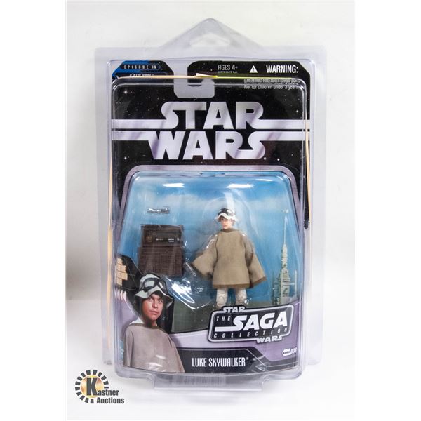 STARWARS NIB SAGA COLLECTION; #36 LUKE SKYWALKER