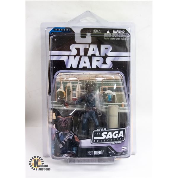 STARWARS *RARE* NIB SAGA COLLECTION; #33 HEM DAZON