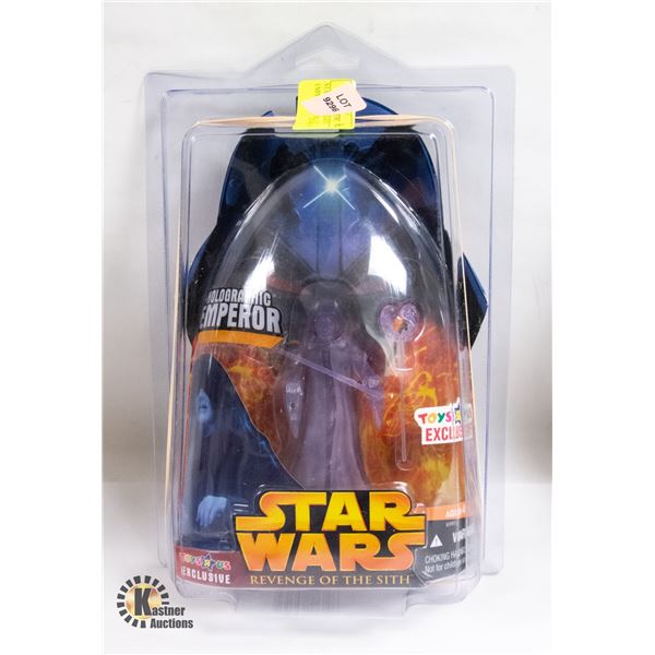 STARWARS HOLOGRAPHIC EMPEROR- TRU EXCLUSIVE