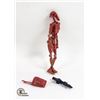 Image 1 : STARWARS SAGA SERIES RED BATTLE DROID 3.75"