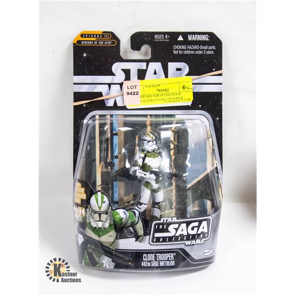 STARWARS NIB #57-  442ND SEIGE BATTALION CLONE TROOPER