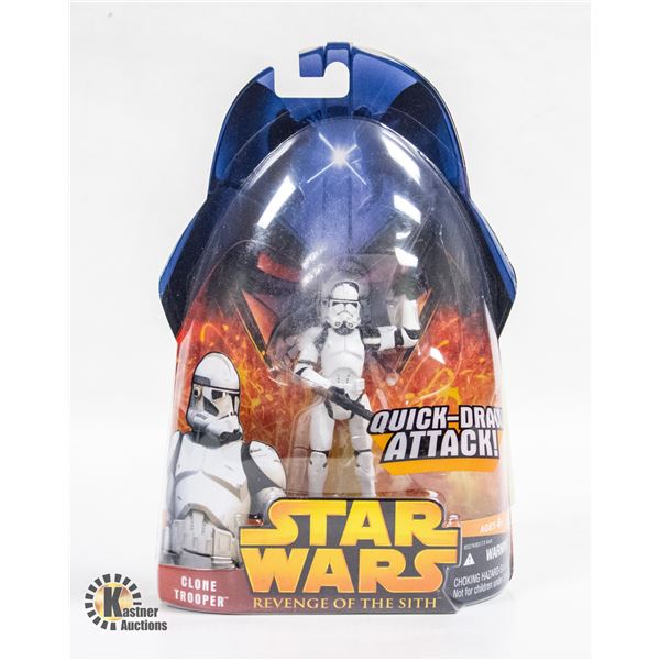HASBRO STARWARS CLONE TROOPER QUICK DRAW ATTACK