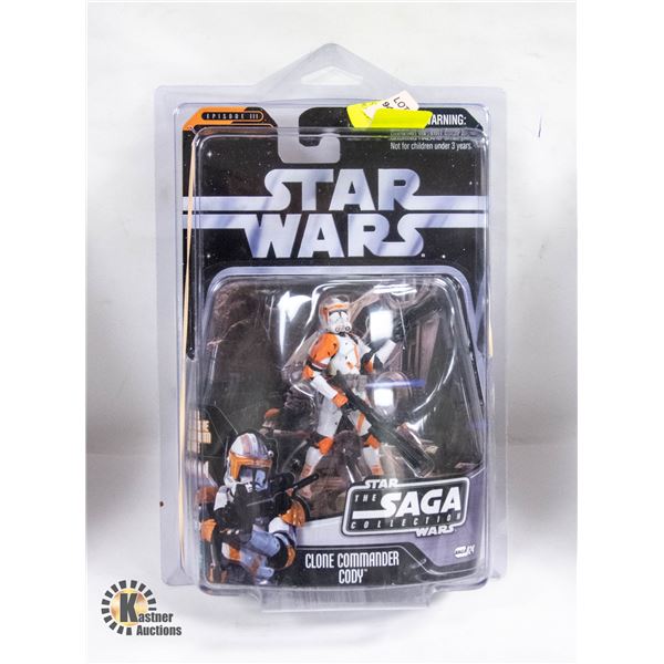 STARWARS THE SAGA COLLECTION; *RARE* #24 CLONE COMMANDER