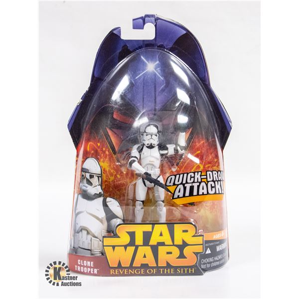HASBRO STARWARS CLONE TROOPER QUICK DRAW ATTACK