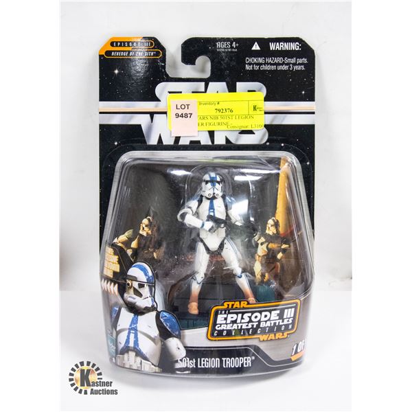 STARWARS NIB 501ST LEGION TROOPER FIGURINE -