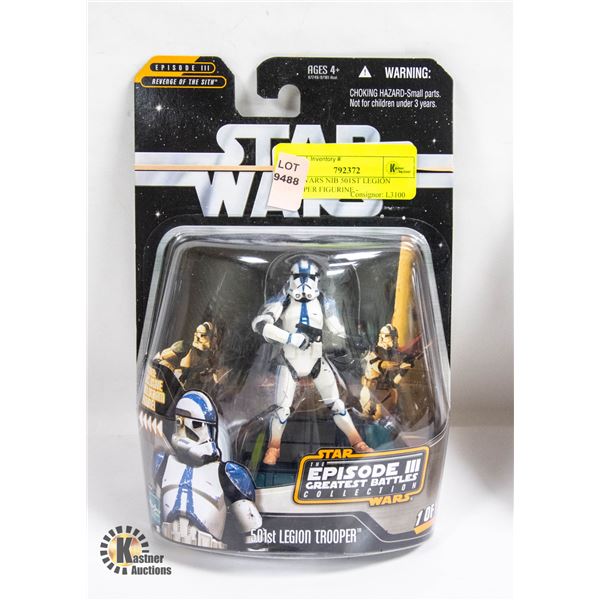 STARWARS NIB 501ST LEGION TROOPER FIGURINE -