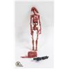 Image 1 : STARWARS SAGA SERIES RED BATTLE DROID 3.75"