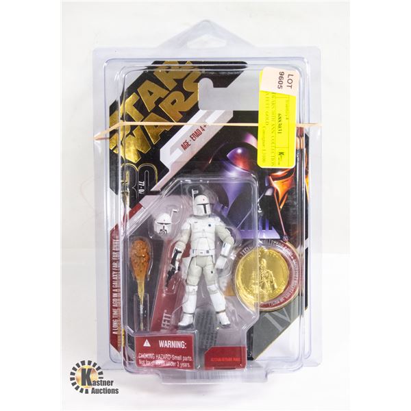 STARWARS 30TH ANN. COLLECTION; #15 BOBA FETT/ GOLD
