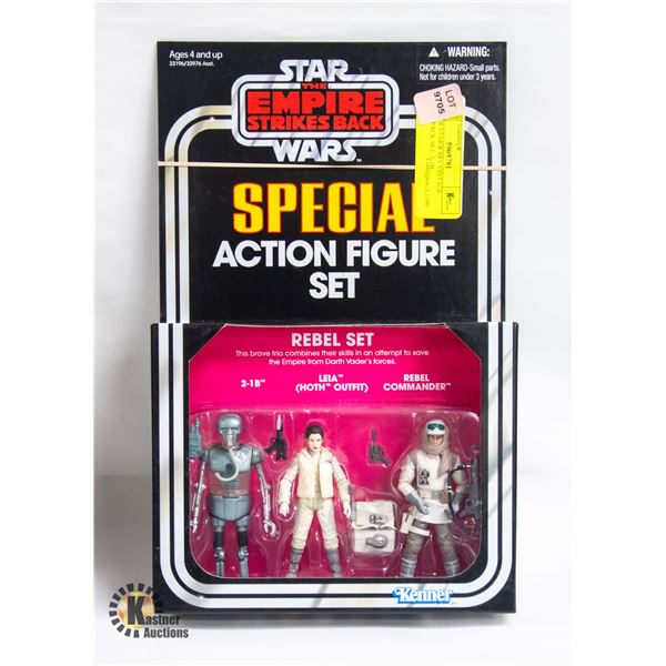 KENNER STARWARS VINTAGE REBEL PACK SET; *UNPUNCHED* 2-1B,