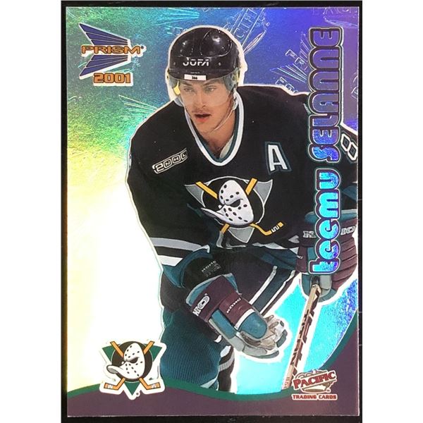 2000-01 PACIFIC PRISM TEEMU SELANNE (HOF)