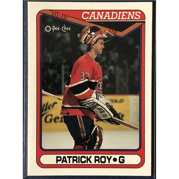1990-91 O-PEE-CHEE PATRICK ROY (HOF)