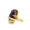 Image 2 : Amethyst and Diamond Ring
