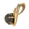 Image 4 : Dark Gray Tahitian Pearl & Diamond Slide Pendant