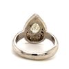 Image 3 : Pear Shaped Diamond Engagement Ring