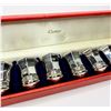 Image 1 : Cartier Sterling Silver Salt & Pepper Pots Set