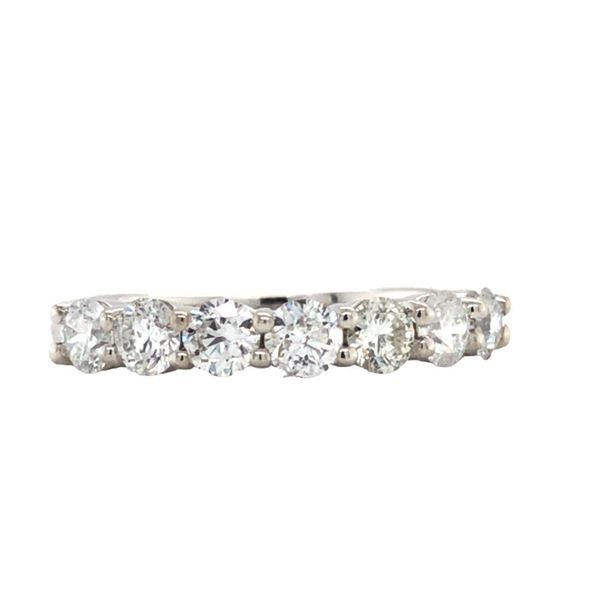 Earth-Mined 1.11ct Diamond Wedding Band Ring