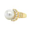 South Sea Pearl & Diamond Ring - 13 MM