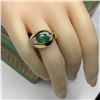Image 8 : Emerald & Diamond Open-Shank Ring
