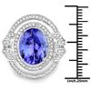 Image 3 : Bold Tanzanite & Diamond Statement Ring