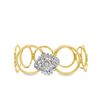 Image 4 : Convertible Gold and Diamond Ring / Bracelet