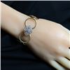 Image 6 : Convertible Gold and Diamond Ring / Bracelet