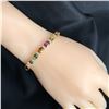 Image 7 : Garnet & Diamond Tennis Bracelet