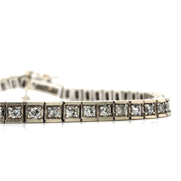 White Gold Diamond Tennis Bracelet